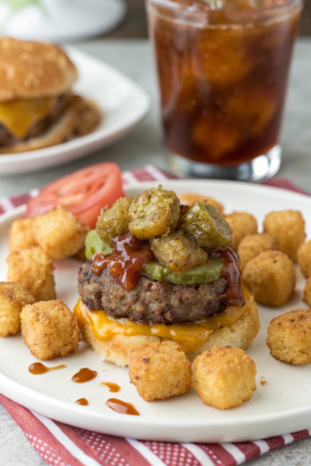Mini Tater Tot Cheeseburgers Recipe - Delicious Bites