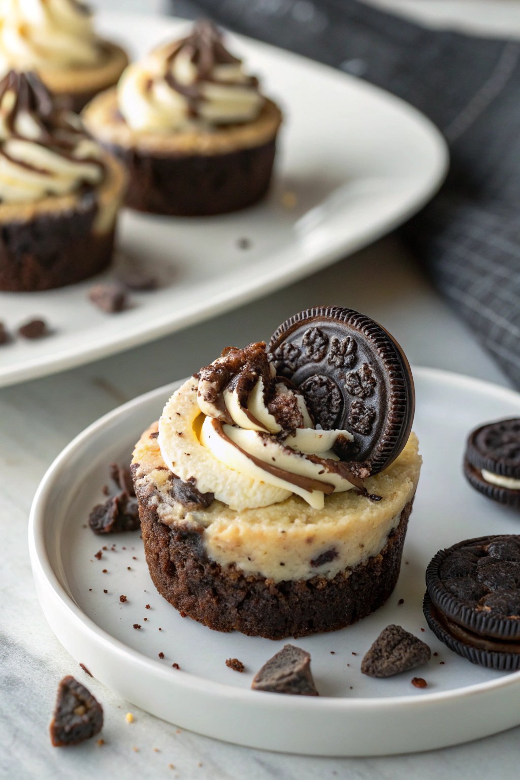 Oreo Cheesecake Cookie Cup Recipe - Delicious Dessert