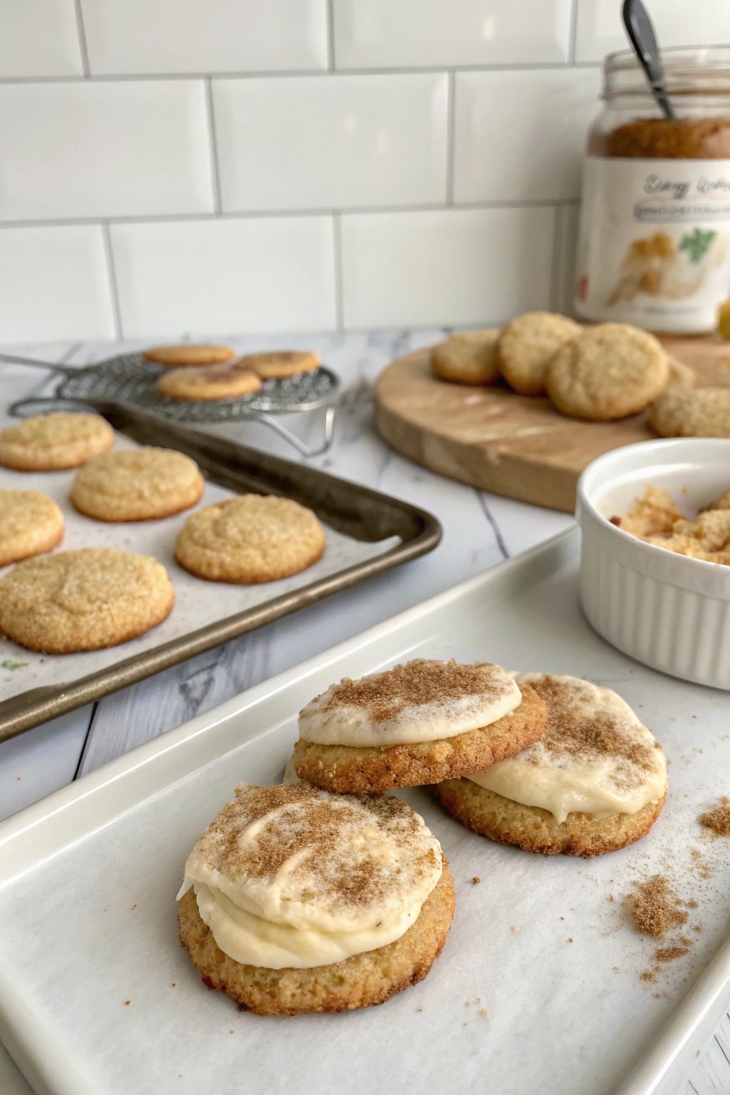 Churro Cheesecake Cookies Recipe