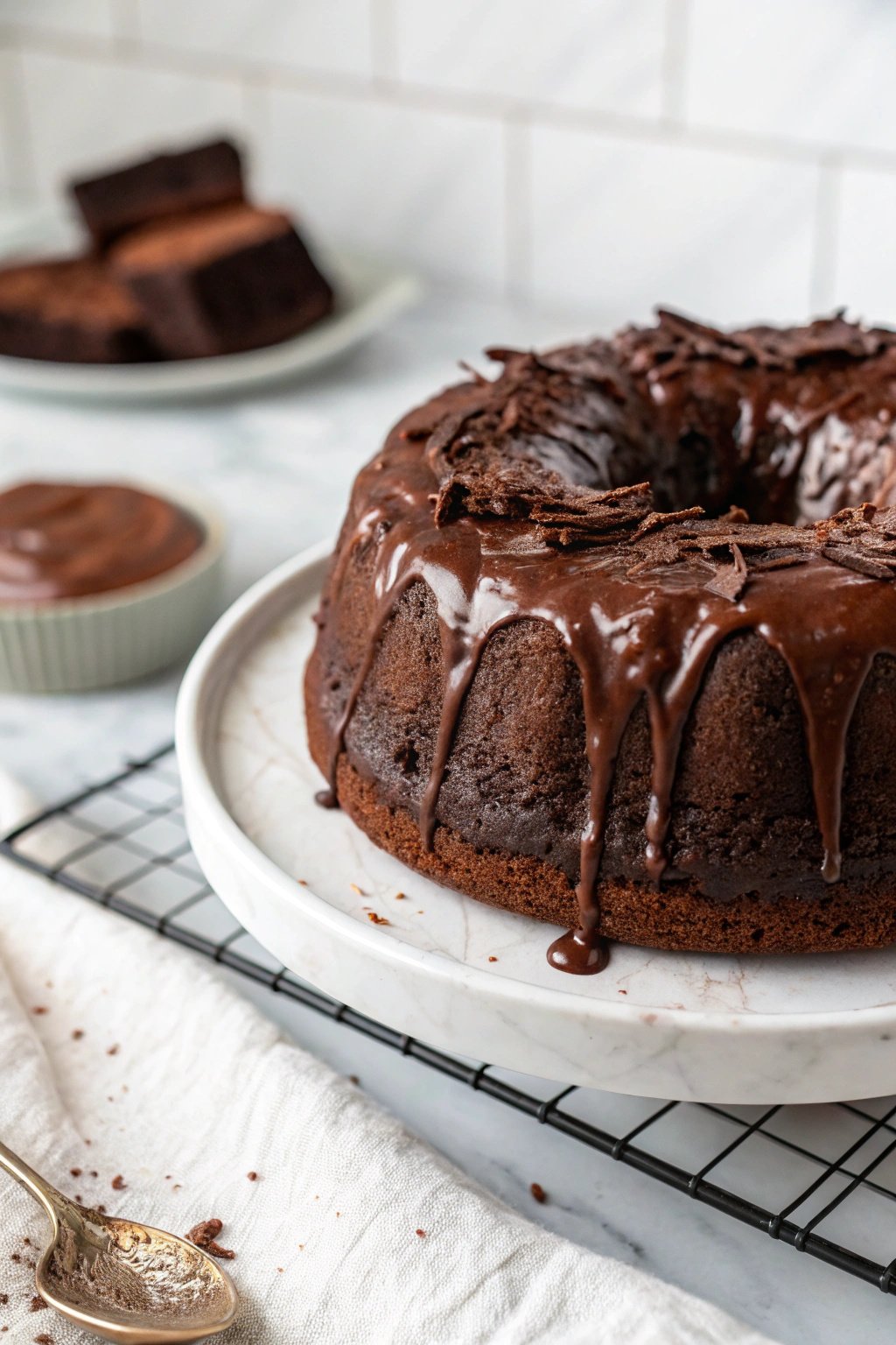Iceberg Lava Chocolate Basque Cake Recipe