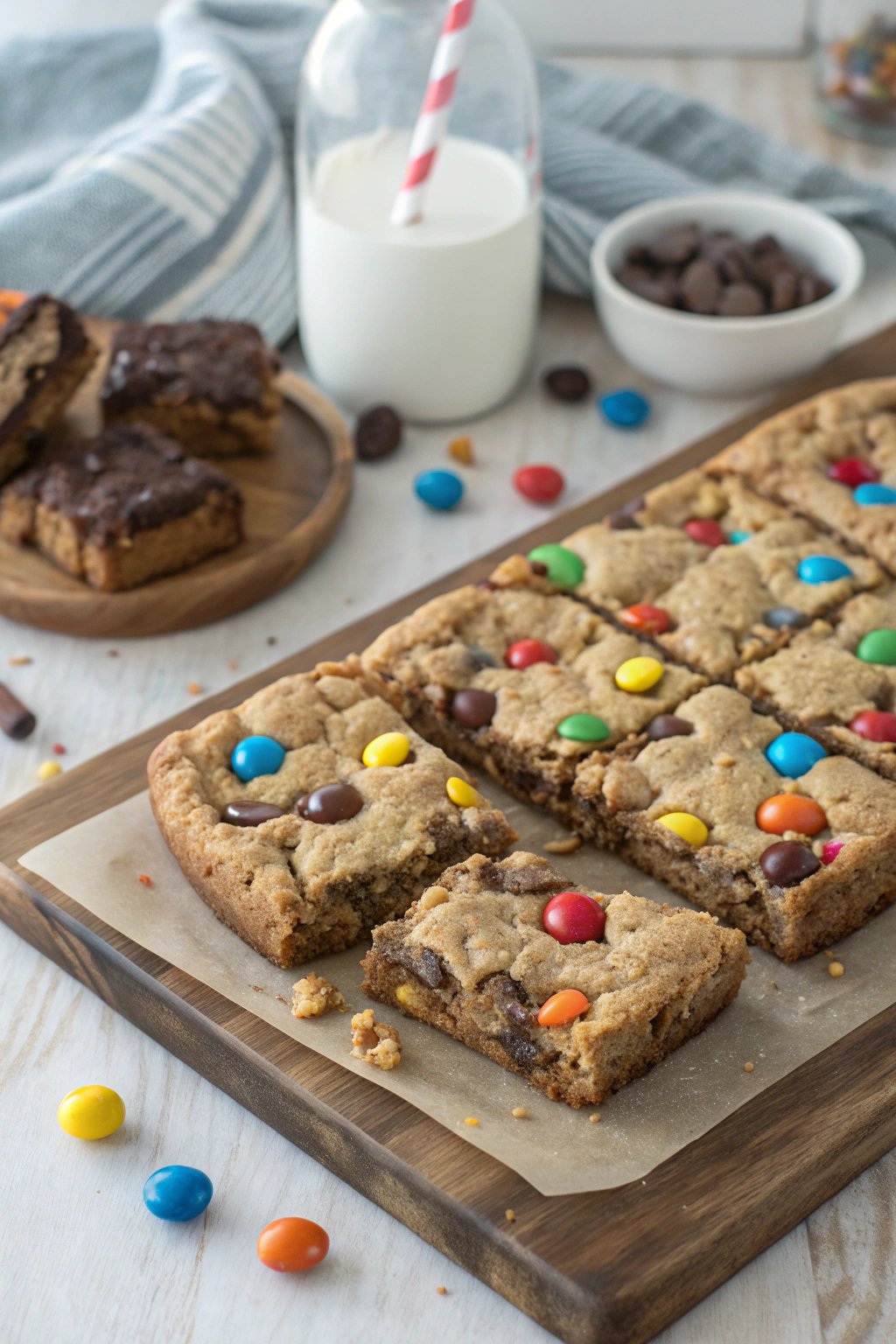 Monster Cookie Bars Recipe - Delicious and Easy