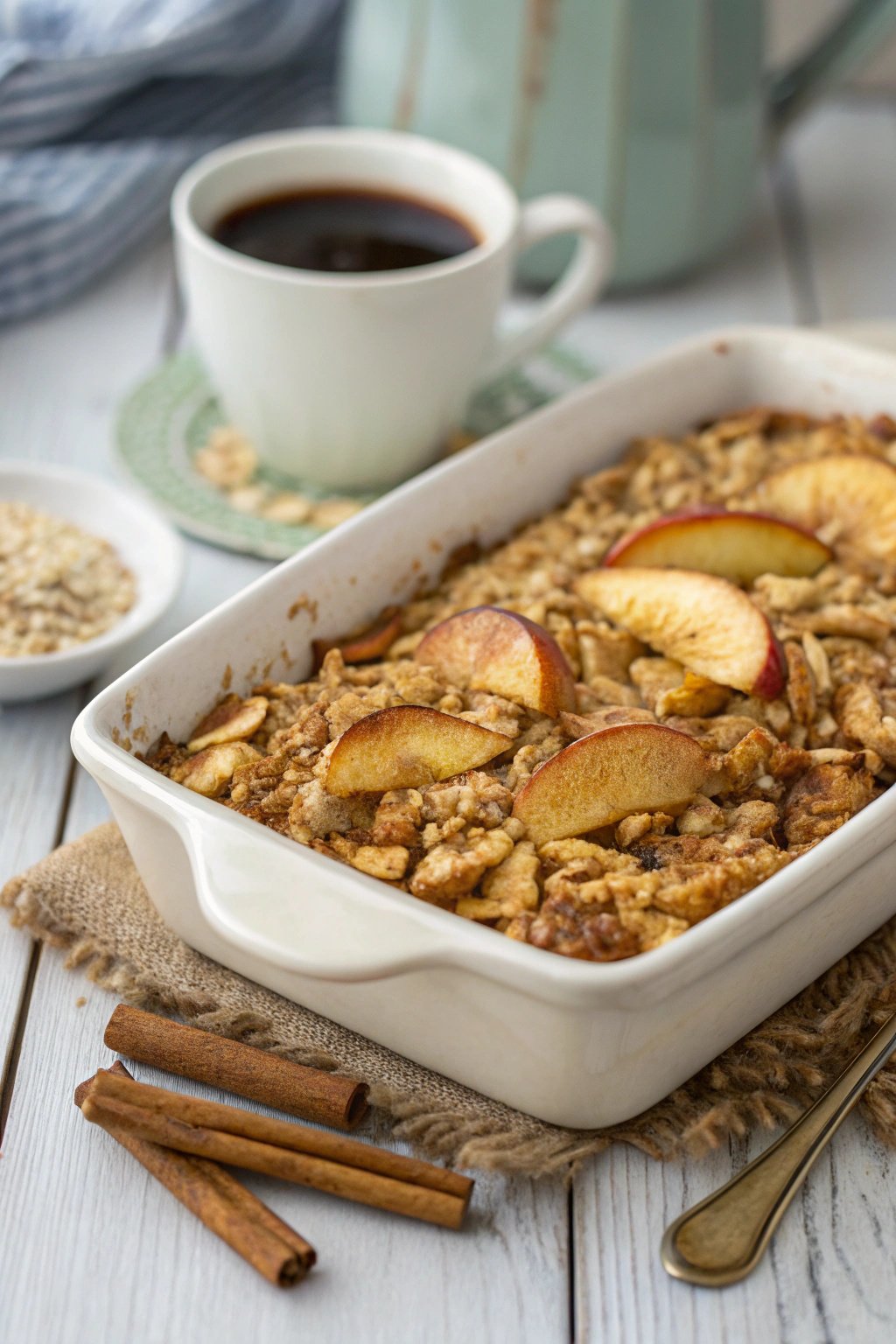 Oatmeal Apple Breakfast Bake Recipe - Nutritious Start