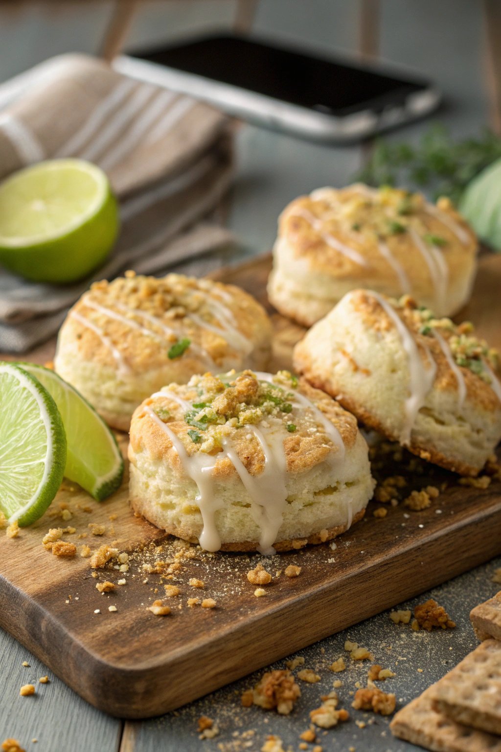 Zesty Key Lime Pie Biscuits Recipe