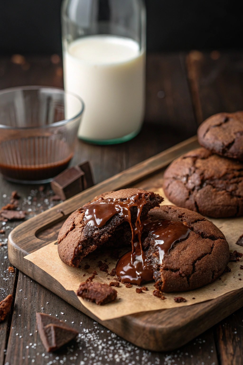 Decadent Chocolate Lava Brownie Cookies Recipe