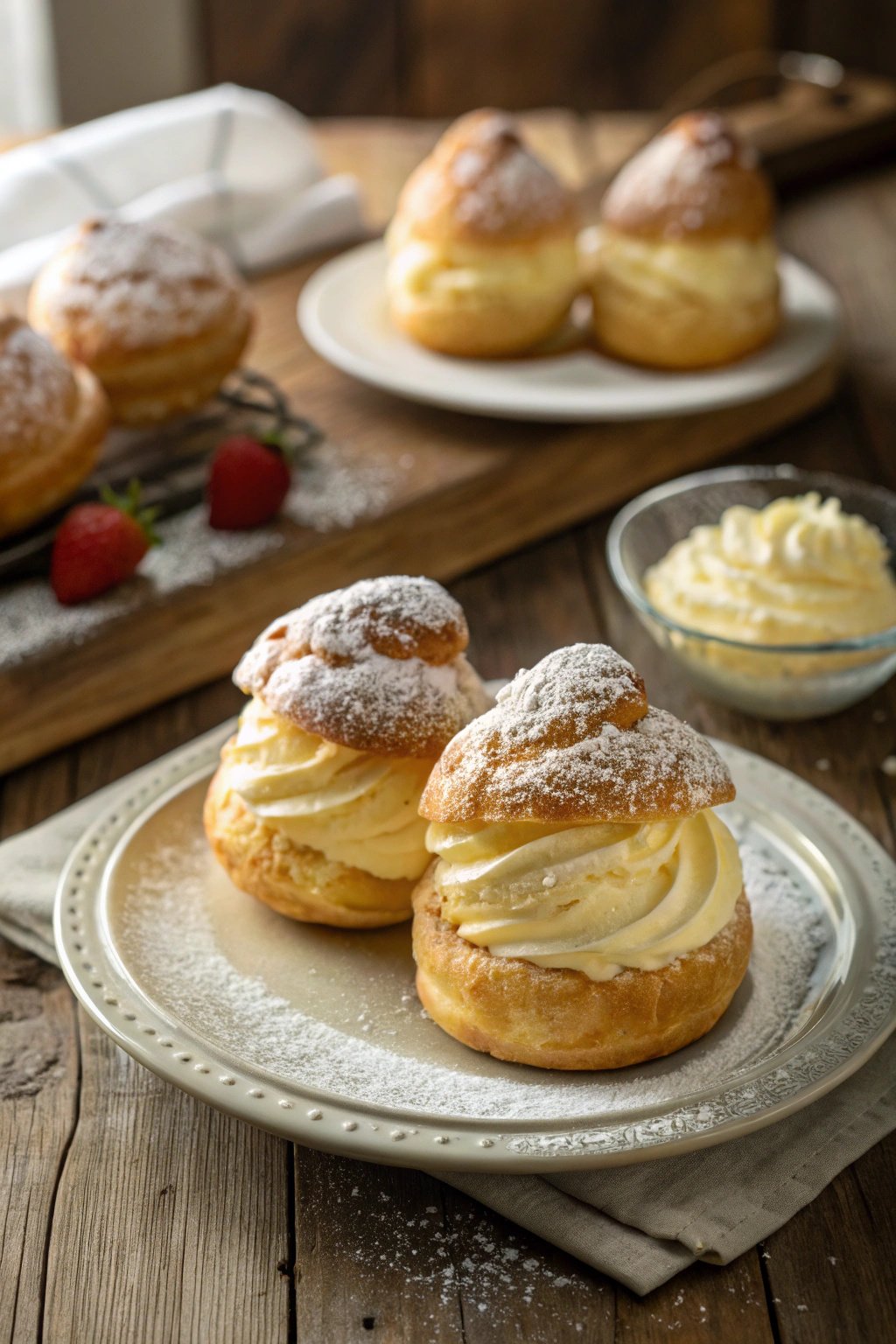 Mom's Famous Cream Puffs Recipe