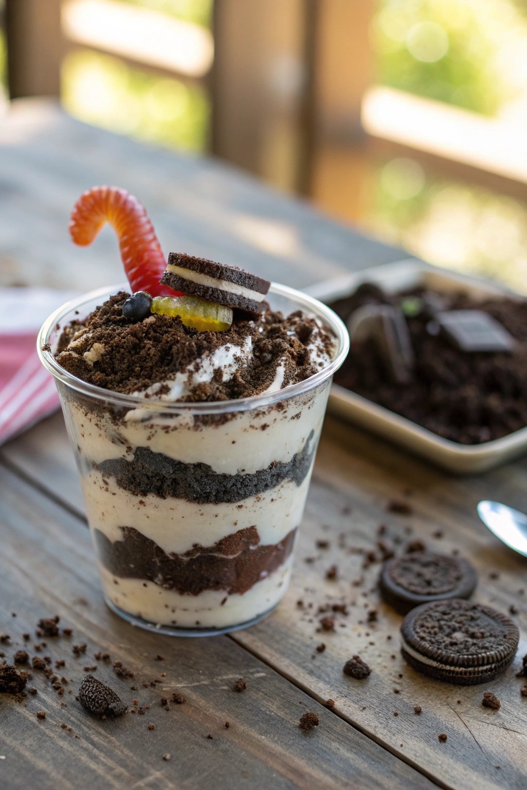 Creamy Oreo Dirt Cake - Delicious Dessert Recipe