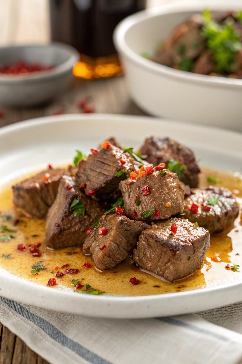 Cajun Garlic Butter Steak Bites: A Flavorful Delight