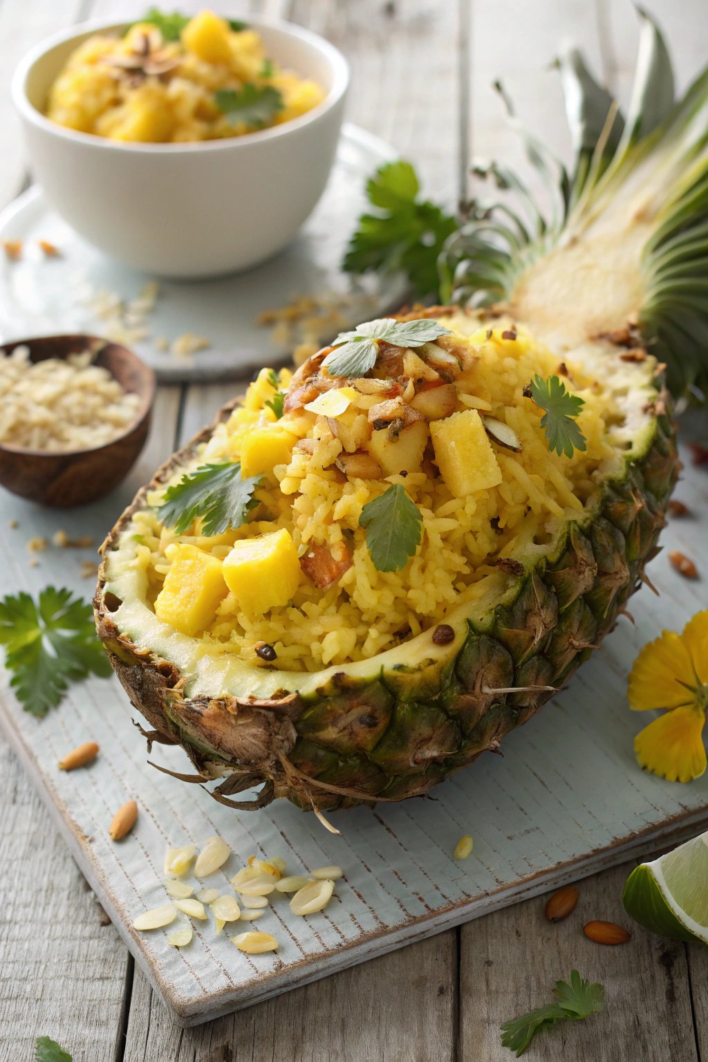 Tropical Coconut Pineapple Rice Recipe