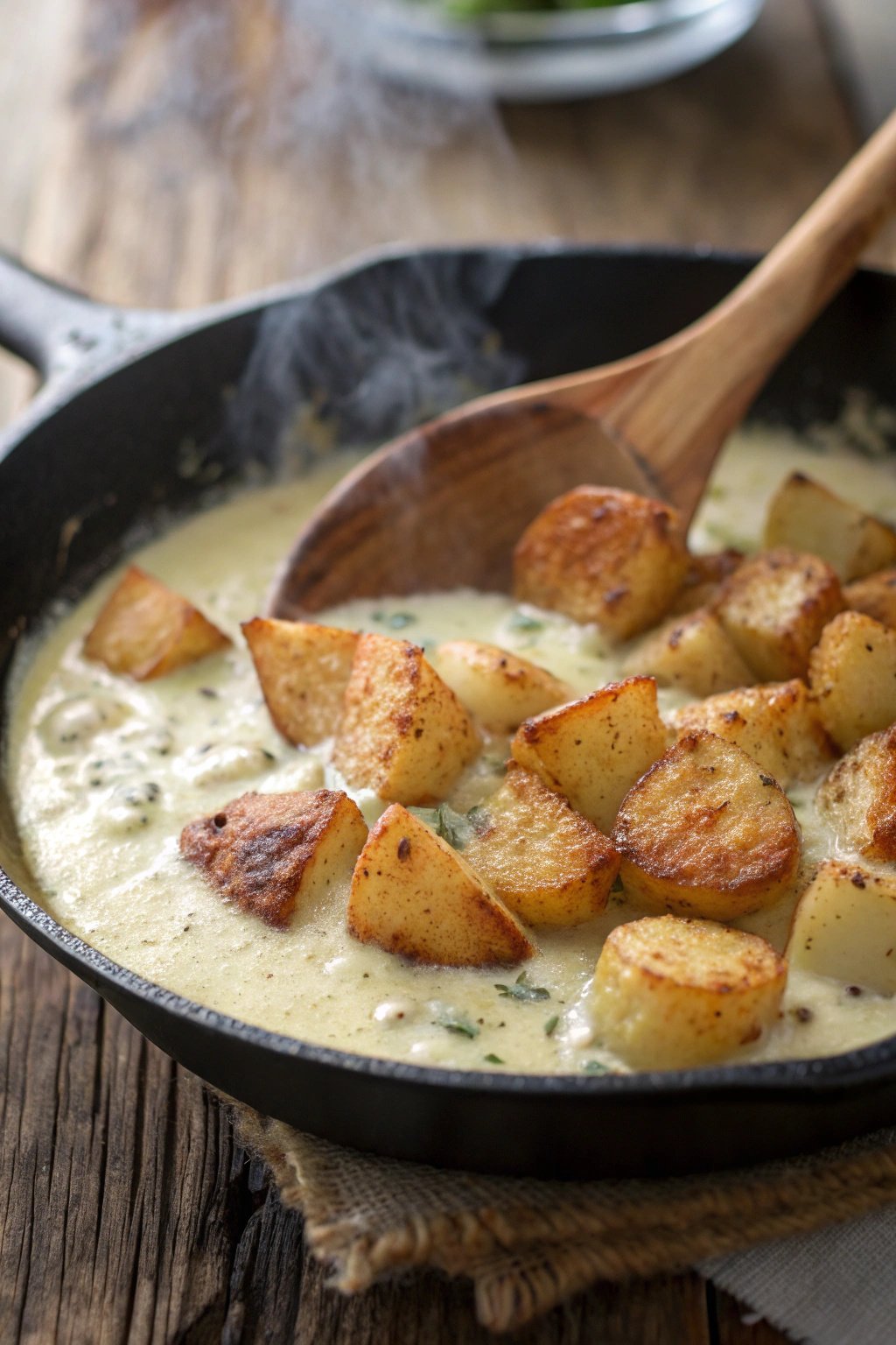 Creamy Garlic Sauce Potatoes You’ll Crave Recipe