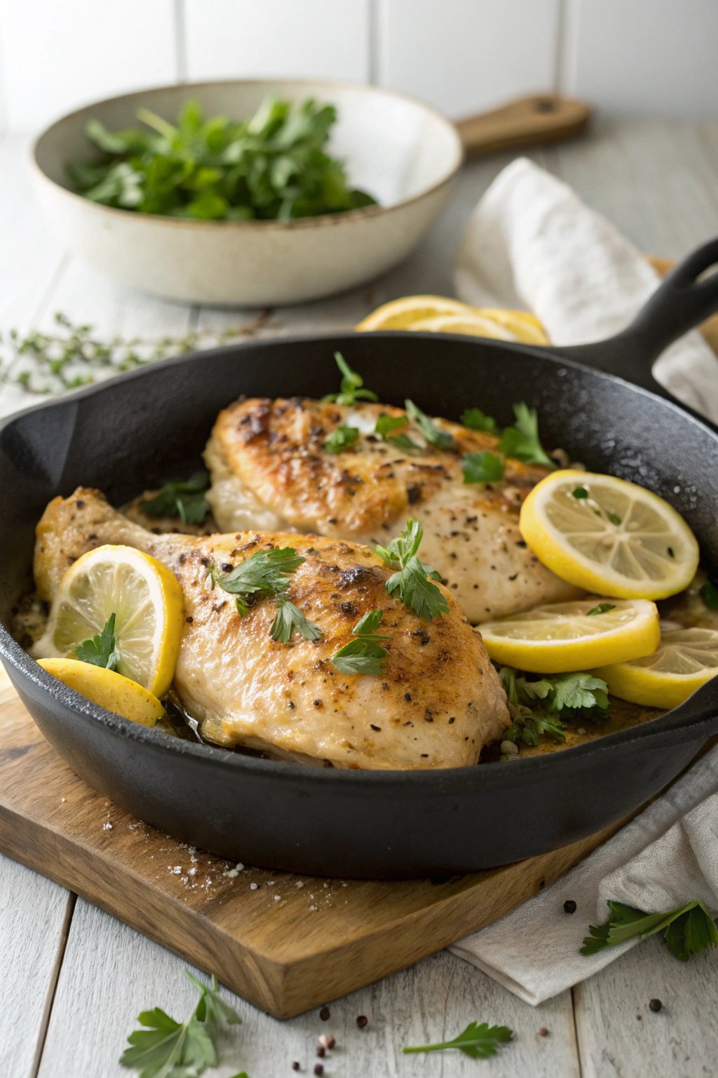 One-Pan Lemon-Pepper Chicken Recipe | Quick & Easy