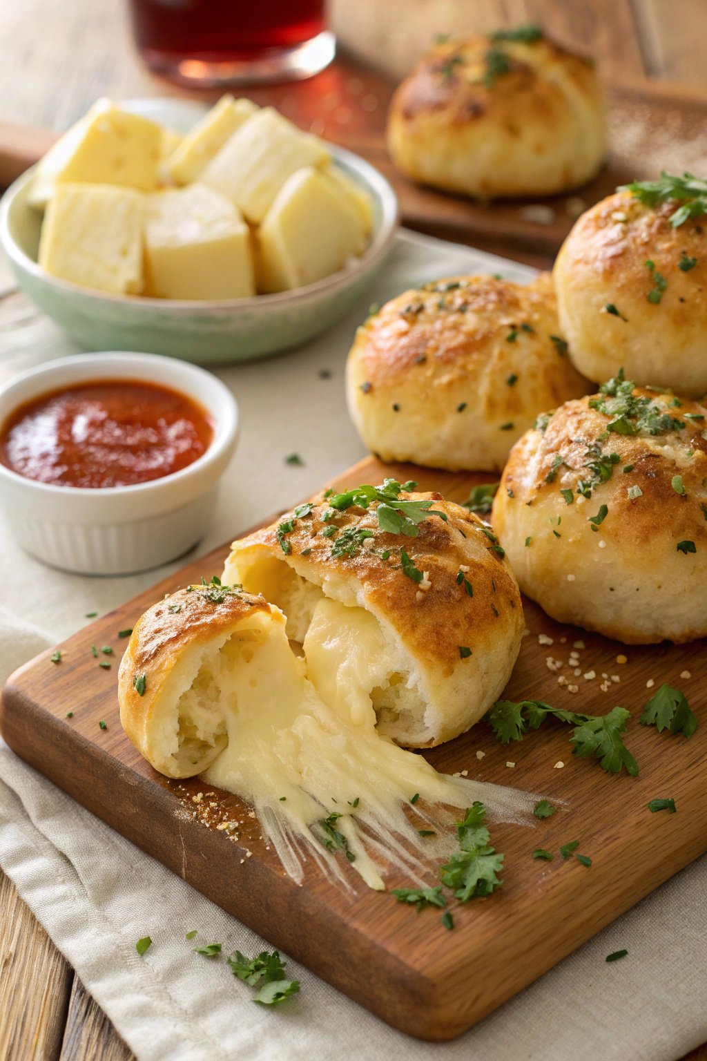 Pillsbury Biscuit Garlic Butter Cheesebombs Recipe