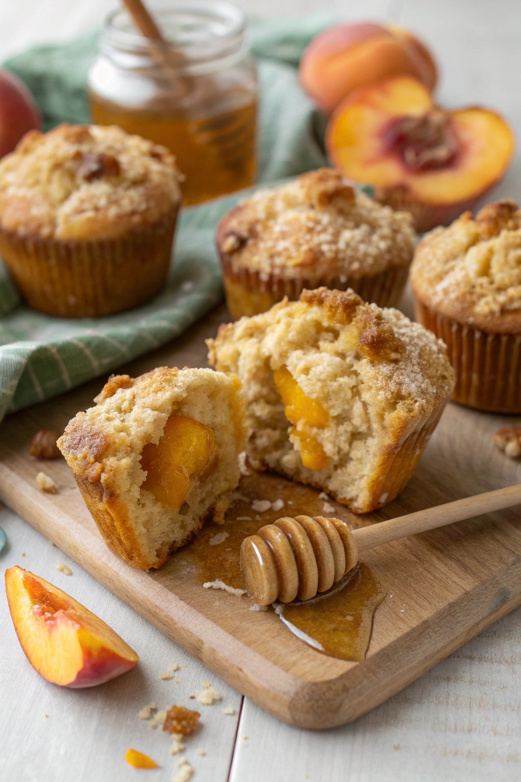 Peach Cobbler Muffins: A Delightful Recipe