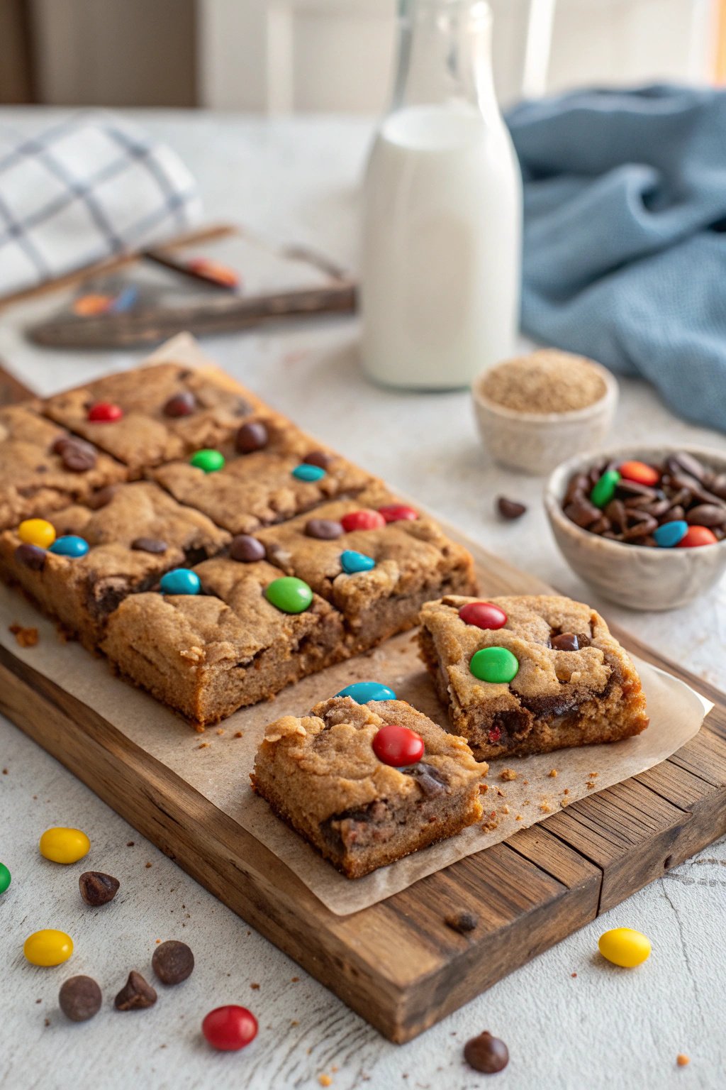 Monster Cookie Bars Recipe - Delicious and Easy