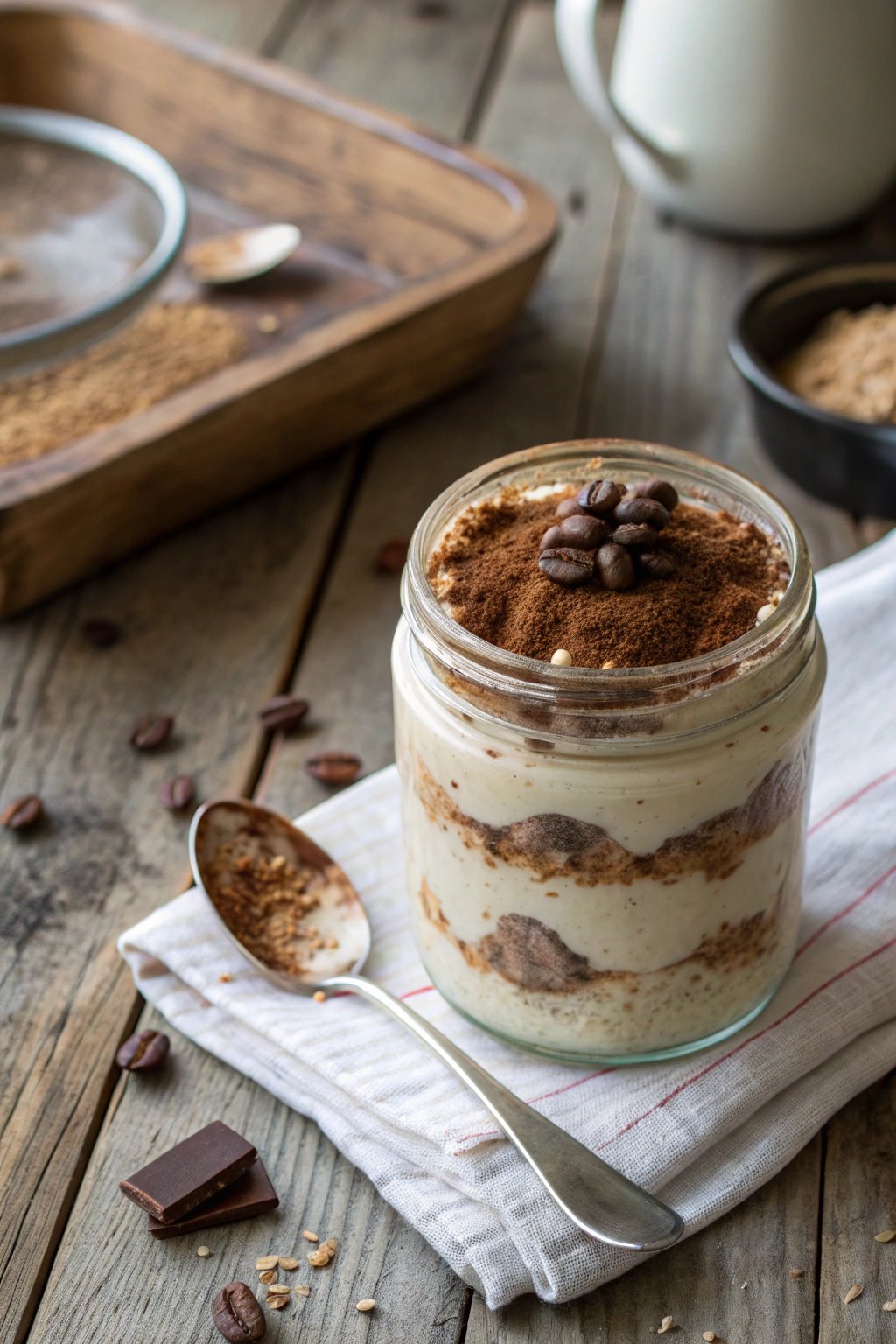 Tiramisu Overnight Oats Recipe for a Sweet Start