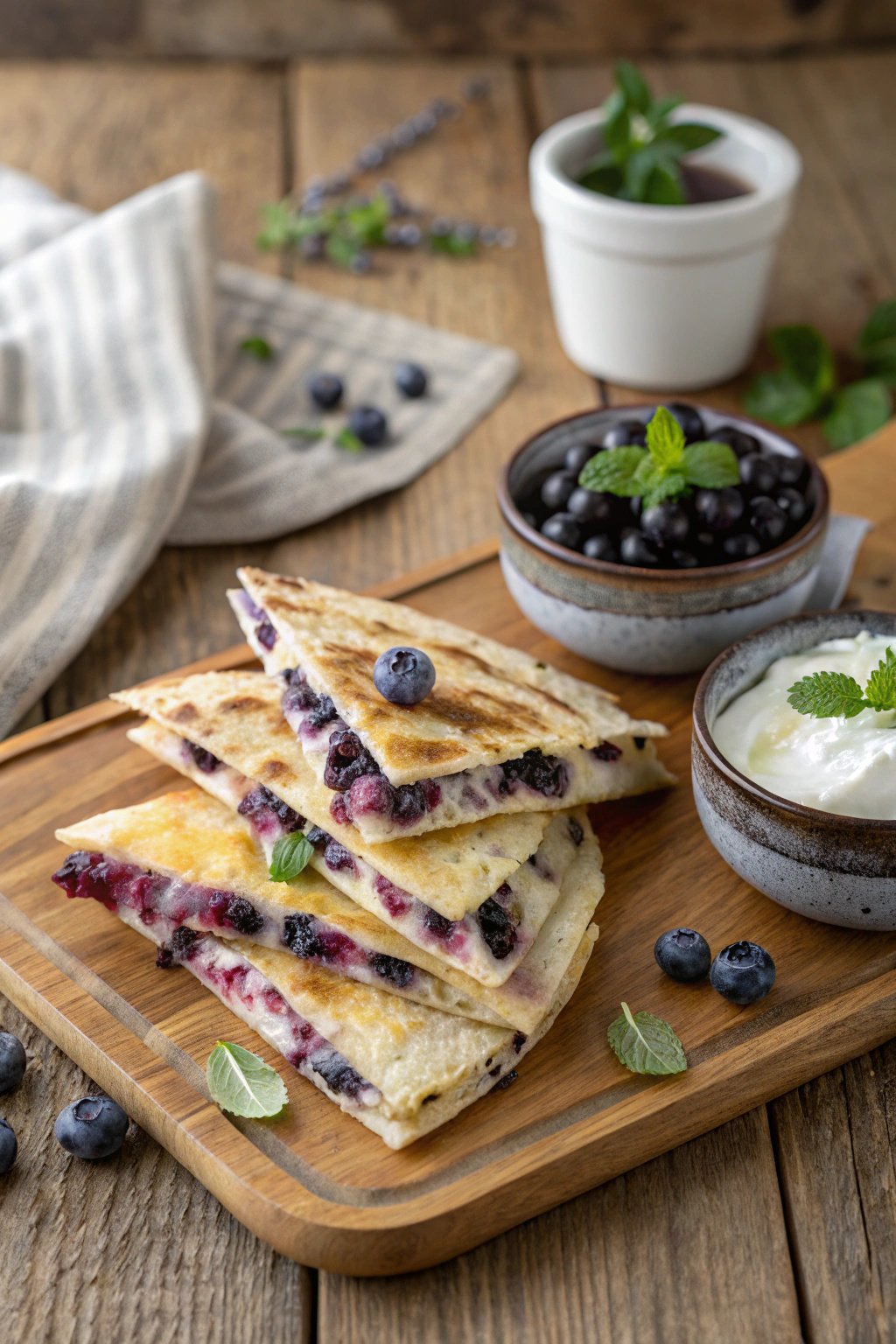 Blueberry Breakfast Quesadilla Recipe: A Delicious Start