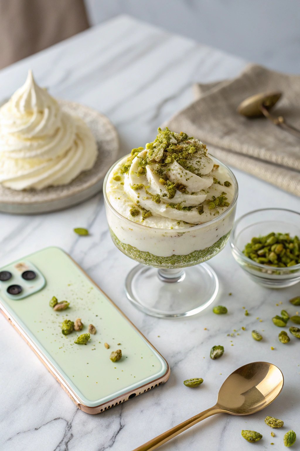 Elegant Vanilla Pistachio Delight Recipe