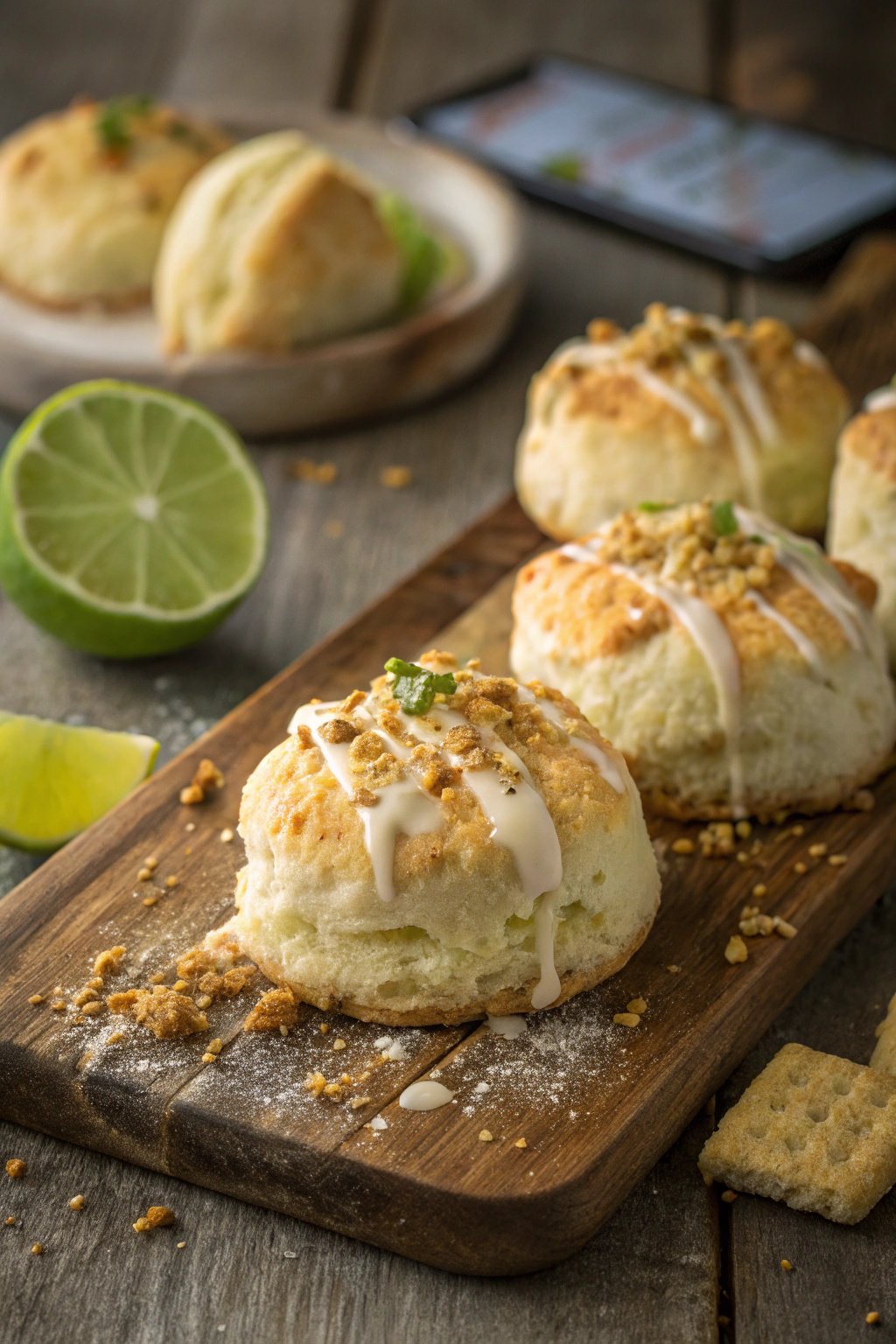 Zesty Key Lime Pie Biscuits Recipe
