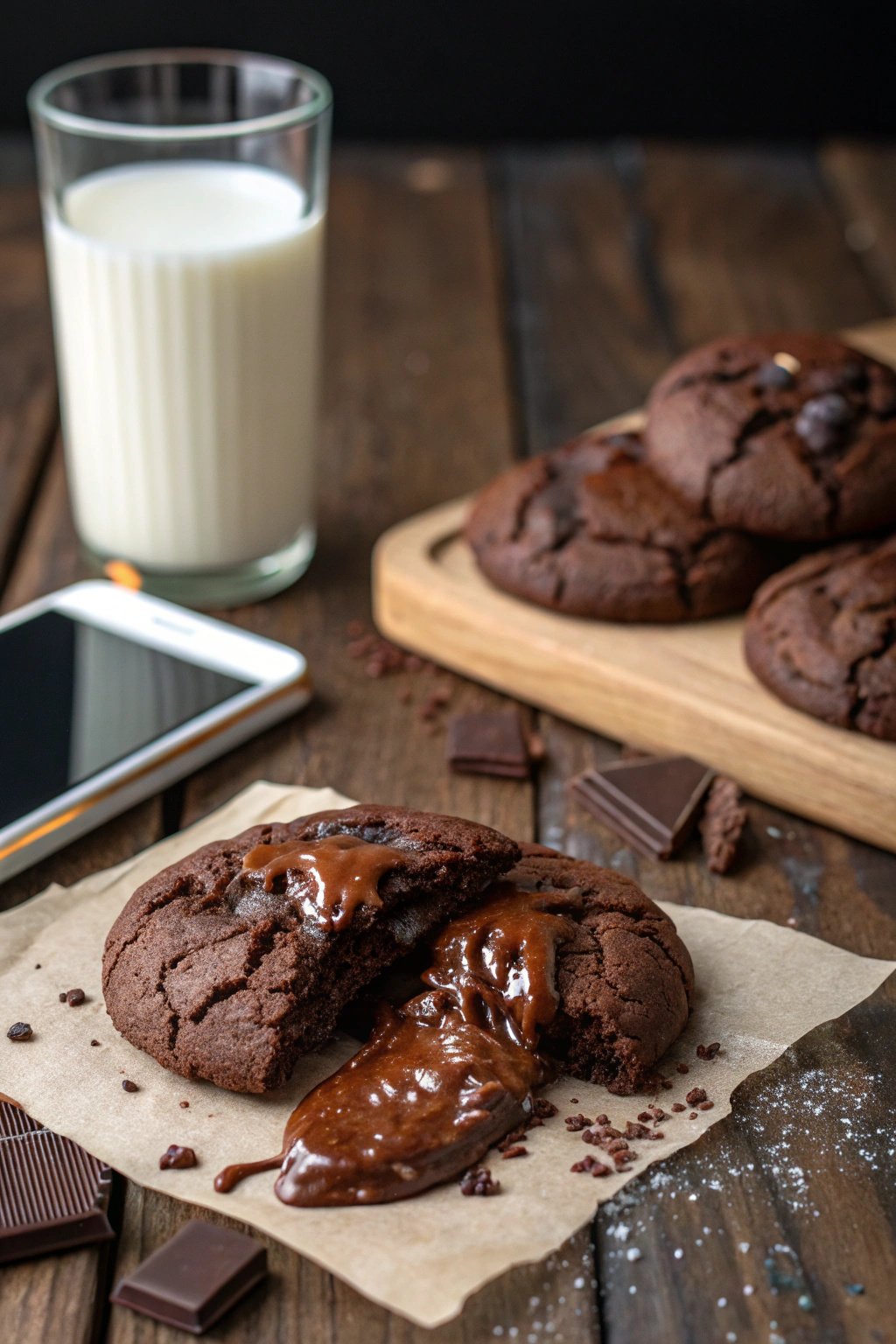 Decadent Chocolate Lava Brownie Cookies Recipe