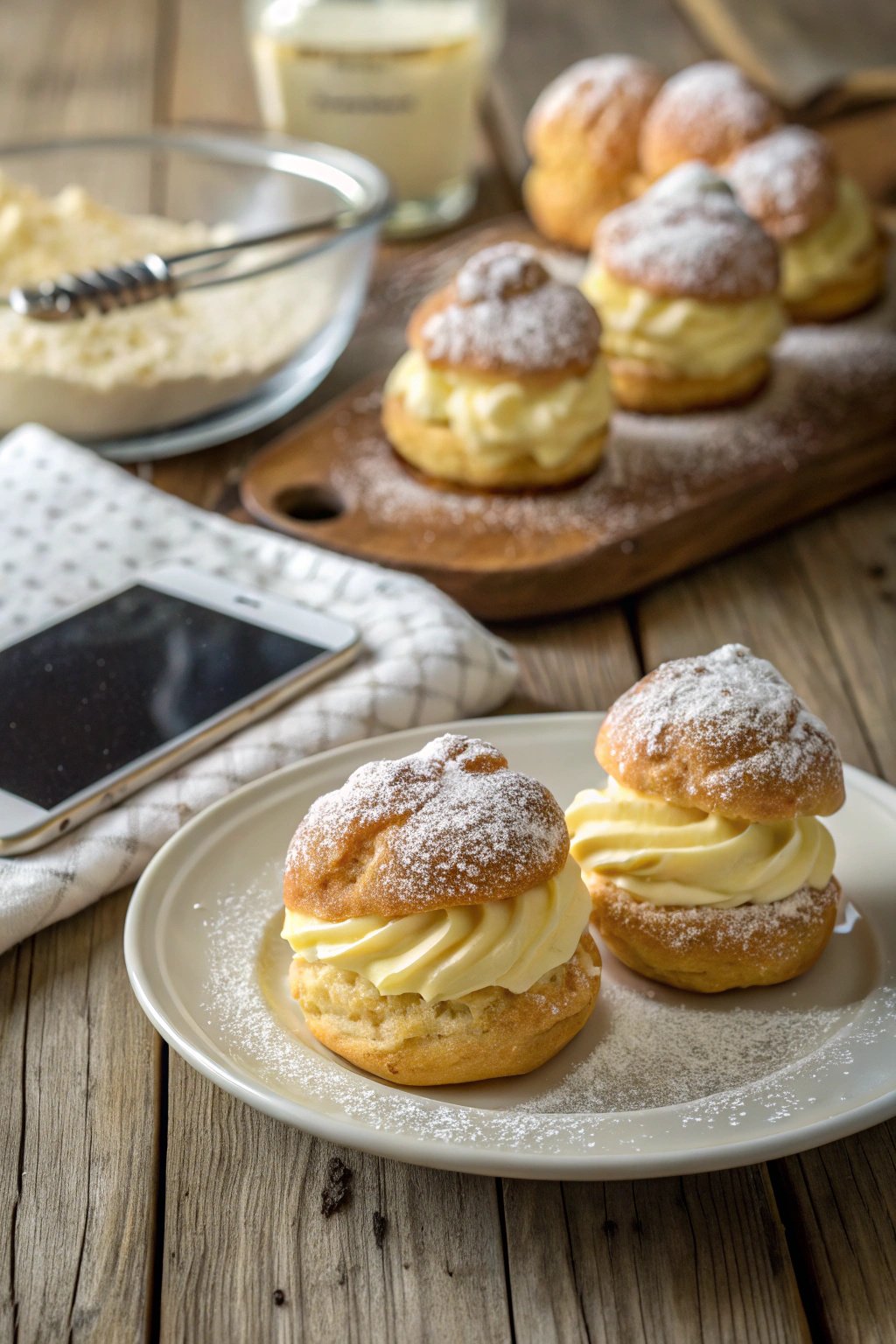 Mom's Famous Cream Puffs Recipe
