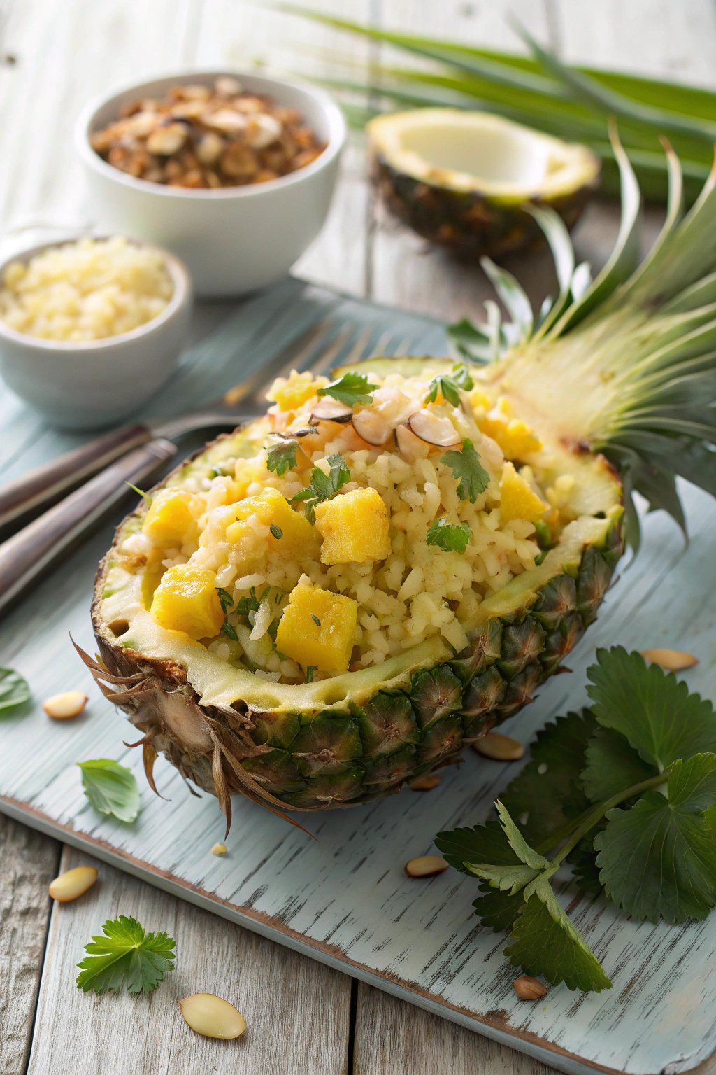 Tropical Coconut Pineapple Rice Recipe