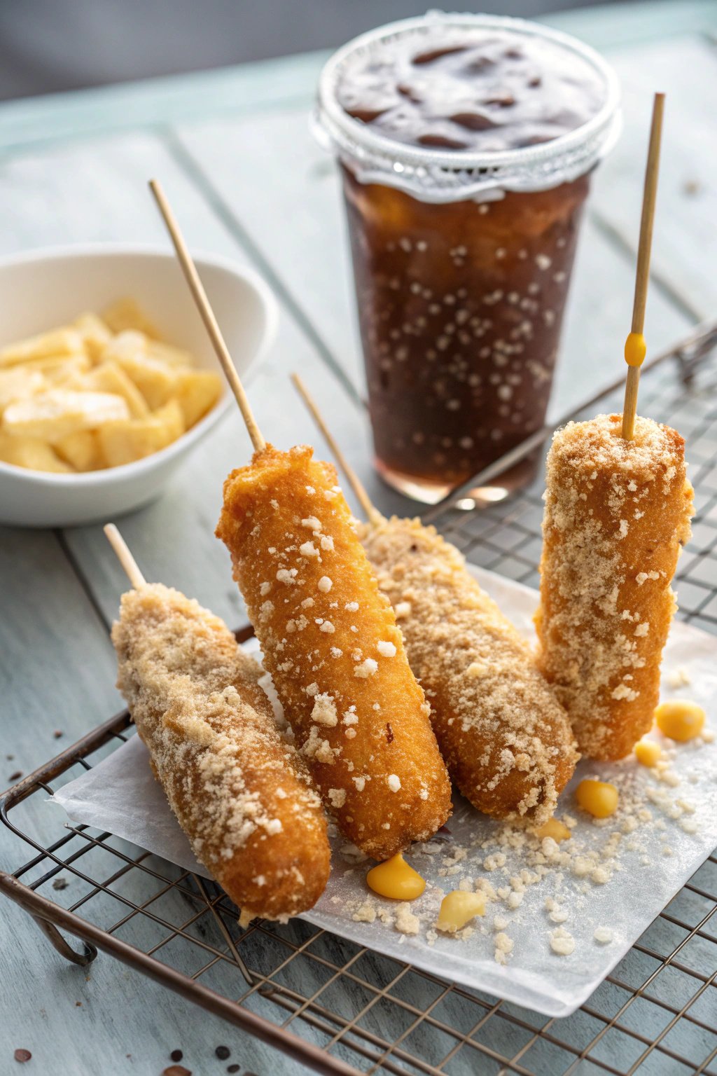Crunchy Korean Corn Dogs Recipe for a Delicious Snack