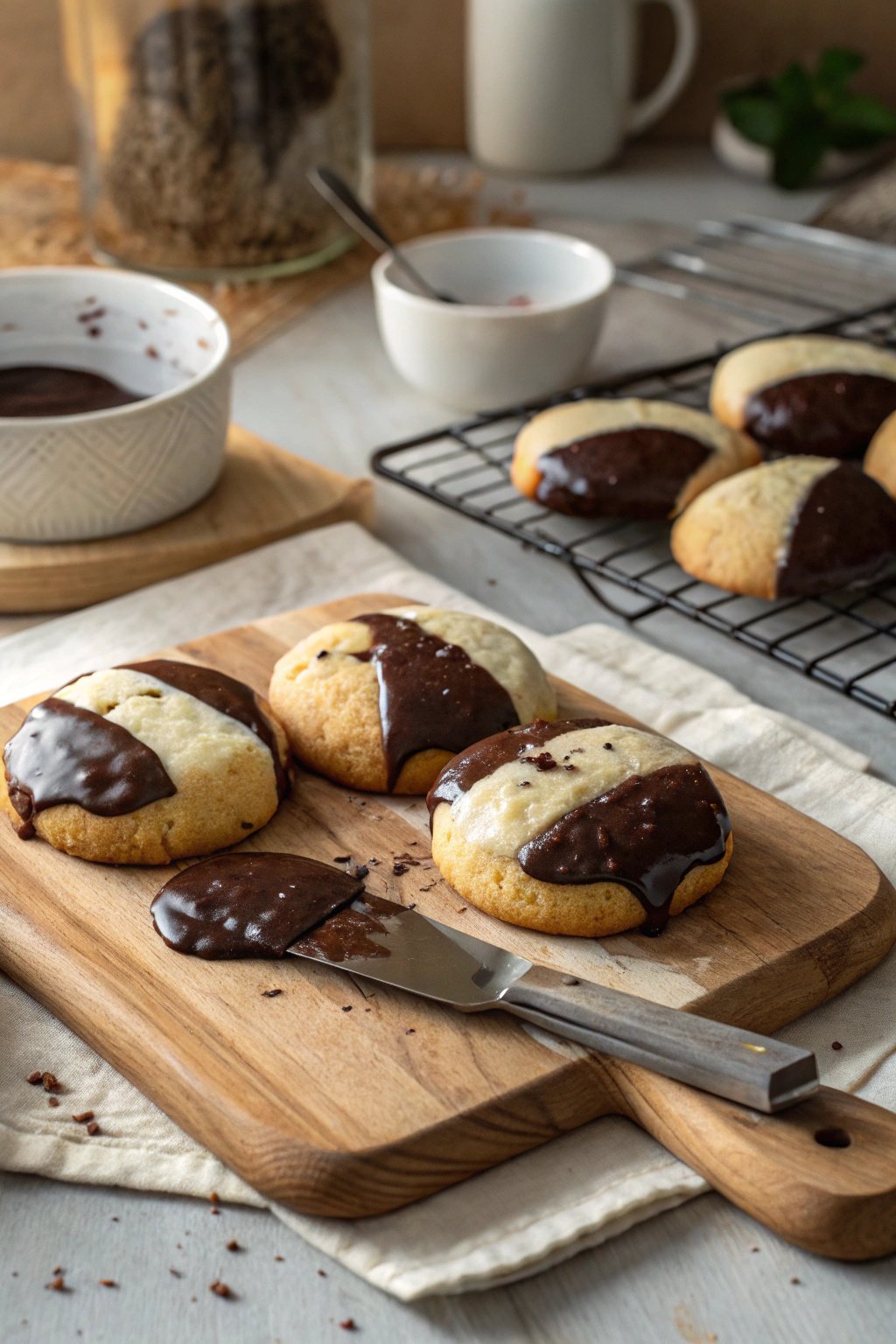Levain Bakery Black and White Cookies Recipe