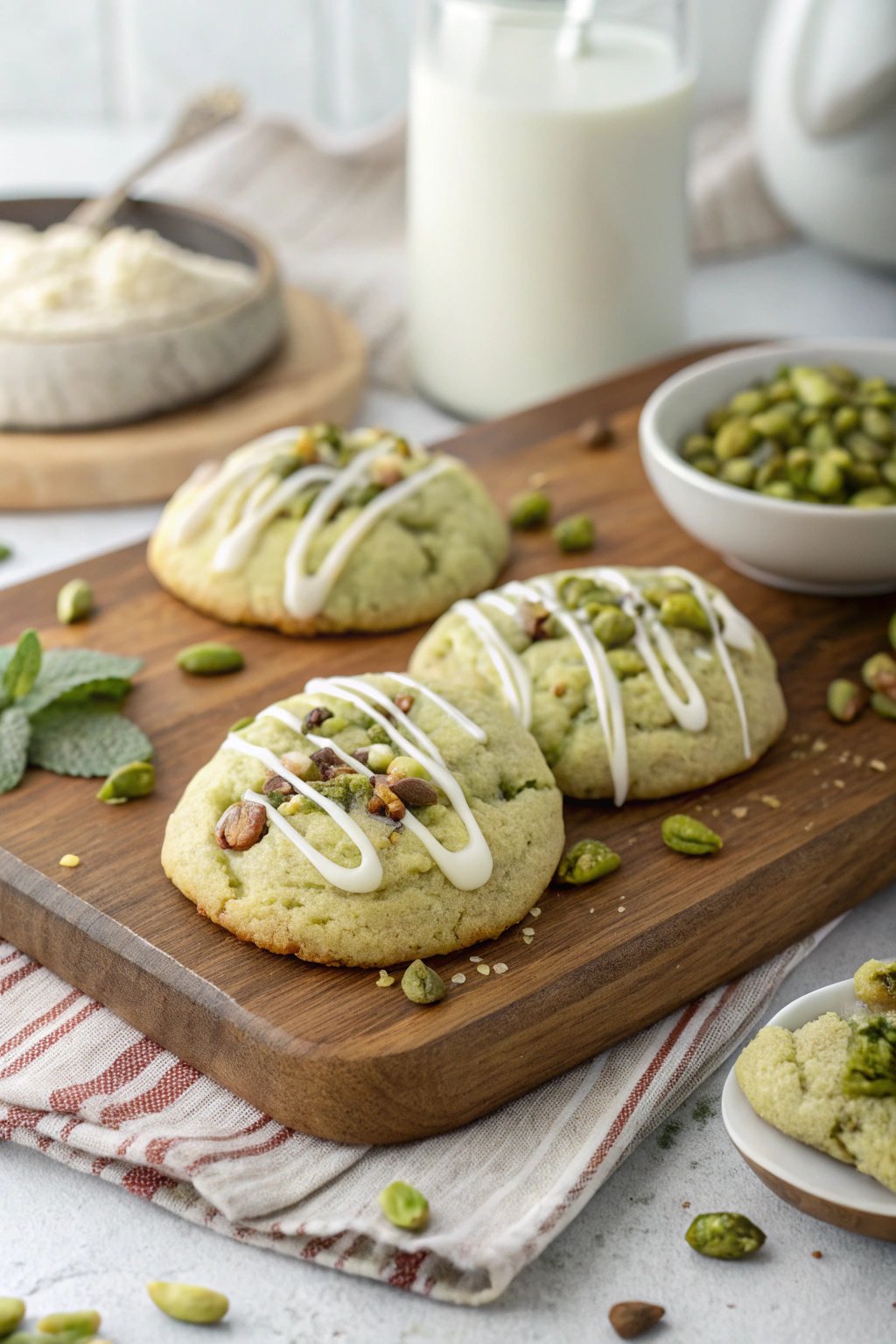 Pistachio Cream Cookies Recipe Delight