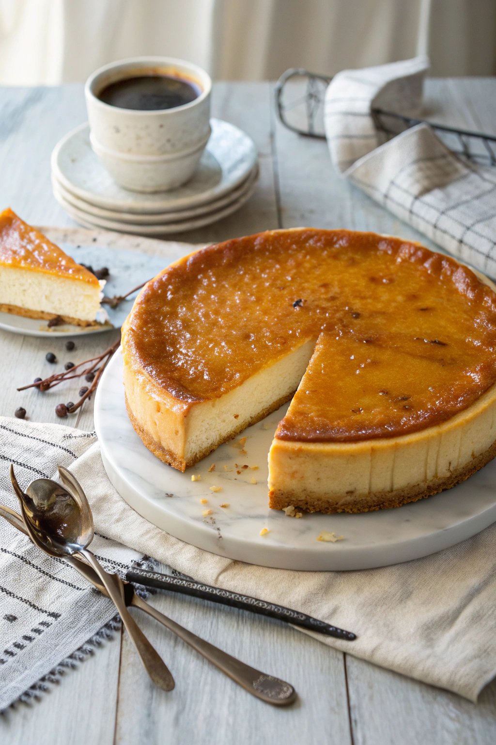 Luscious Creme Brulee Cheesecake: A Decadent Delight