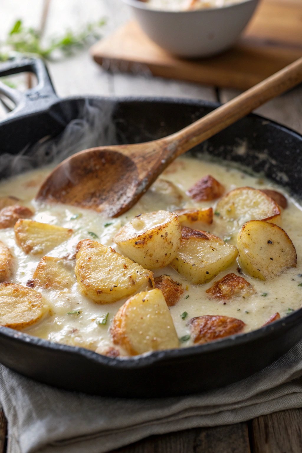 Creamy Garlic Sauce Potatoes You’ll Crave Recipe