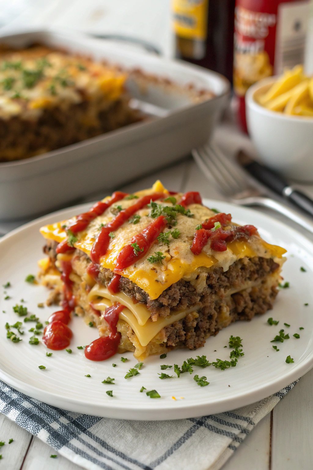 Cheeseburger Lasagna: A Delicious Twist on Classic Comfort Food