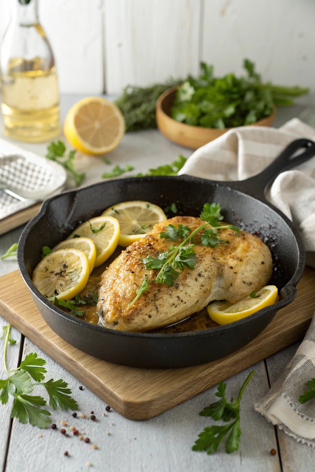 One-Pan Lemon-Pepper Chicken Recipe | Quick & Easy
