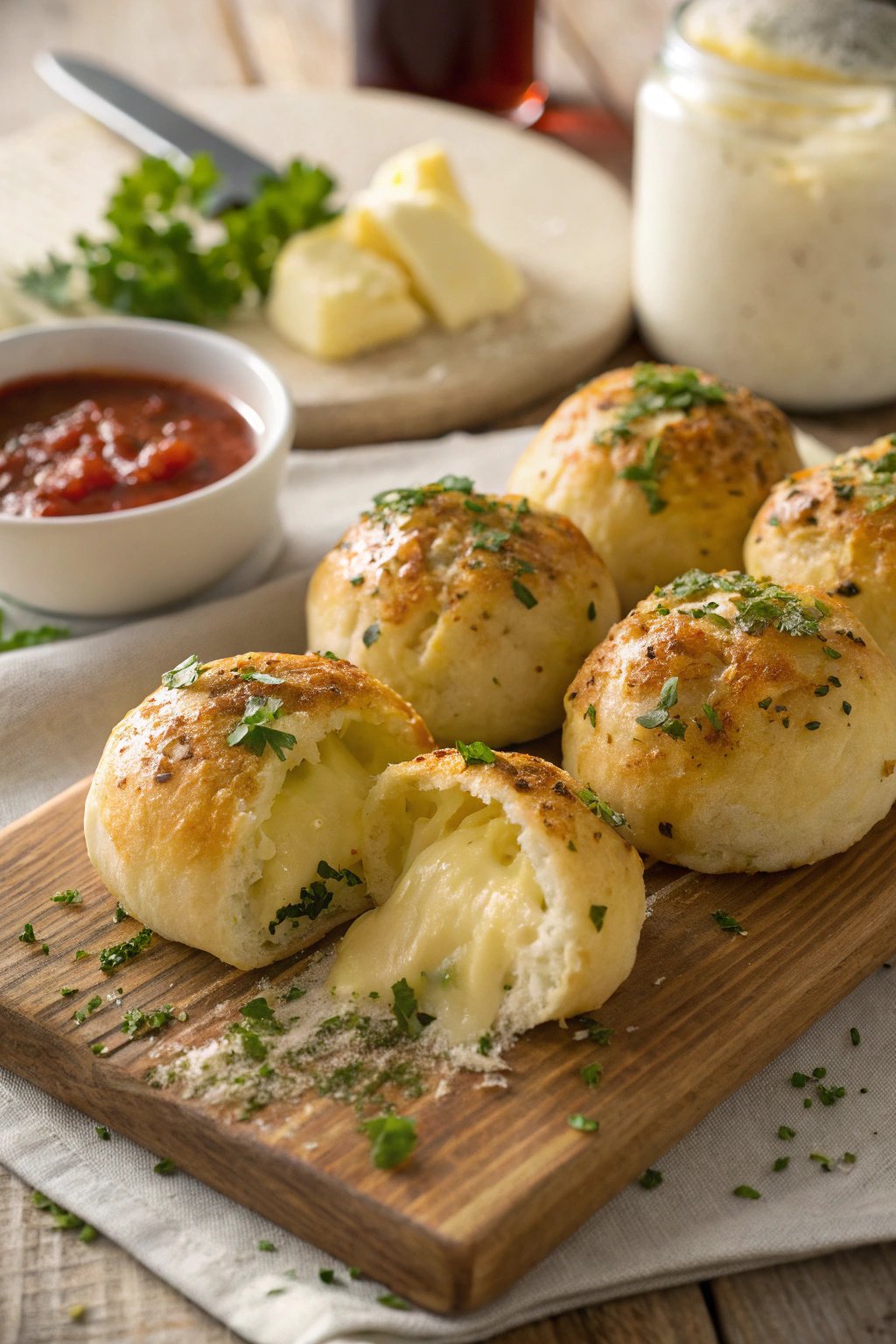 Pillsbury Biscuit Garlic Butter Cheesebombs Recipe