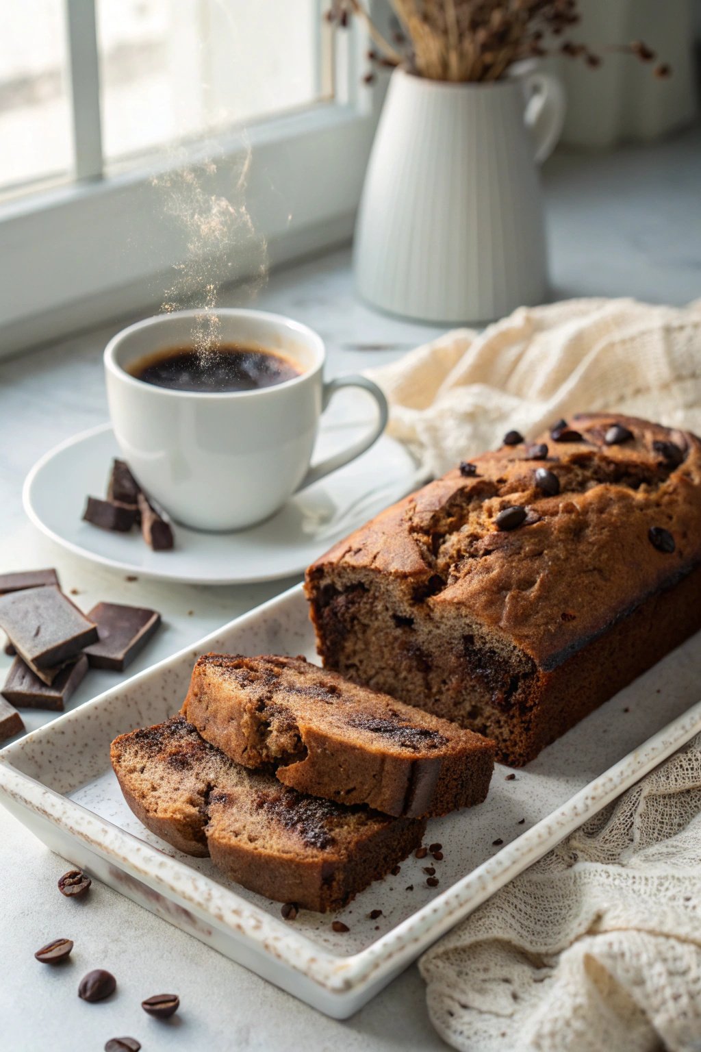 Chocolate Espresso Banana Bread Recipe Delight