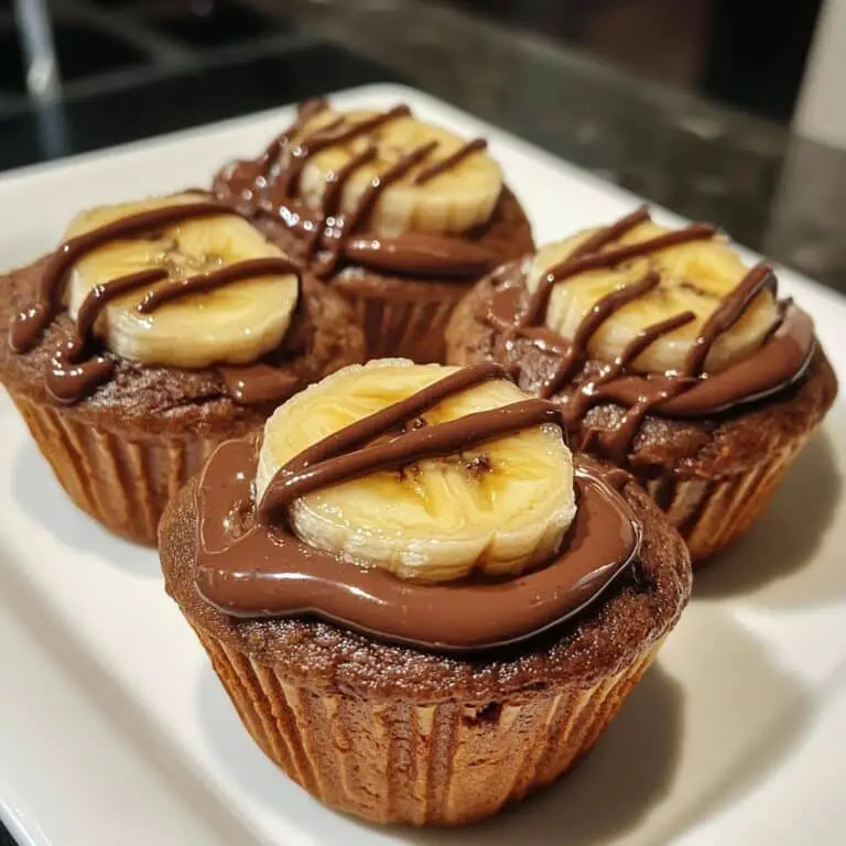 Fluffy Nutella Banana Muffins – The Perfect Sweet Treat