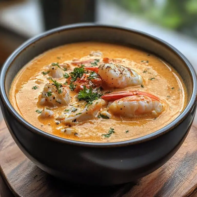Crab and Shrimp Seafood Bisque Recipe Delight