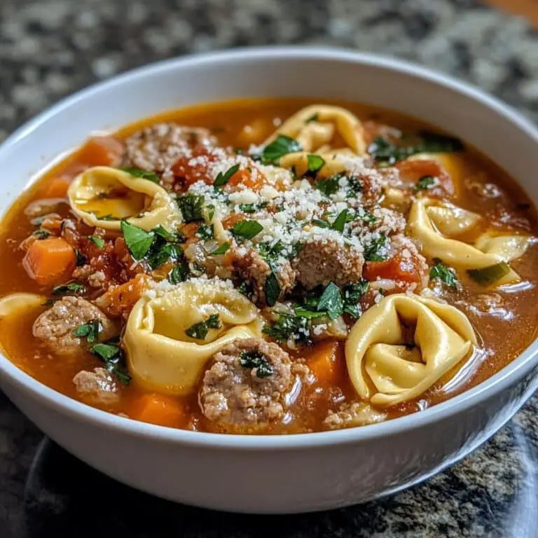Sausage Tortellini Soup Recipe: Hearty and Delicious