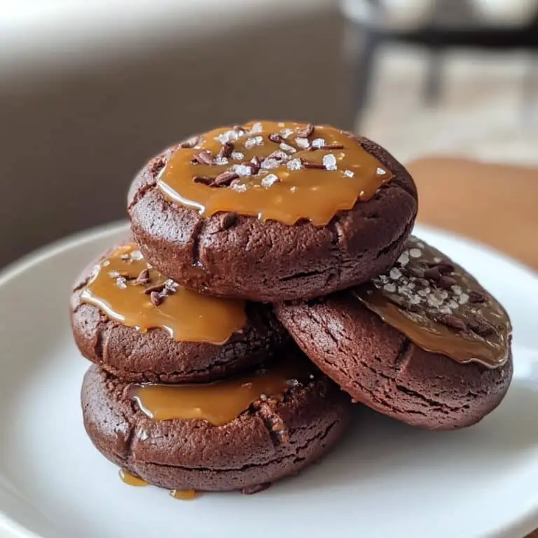 Salted Caramel Chocolate Pillows Recipe