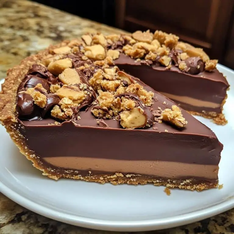 Peanut Butter Chocolate Crunch Pie Recipe