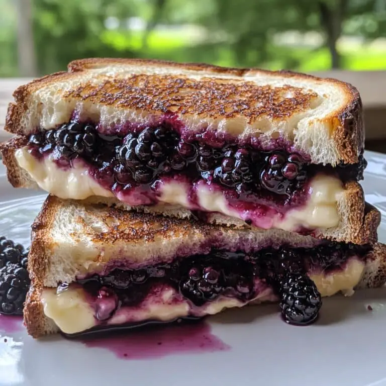 Blackberry Balsamic and Brie Grilled Cheese Recipe