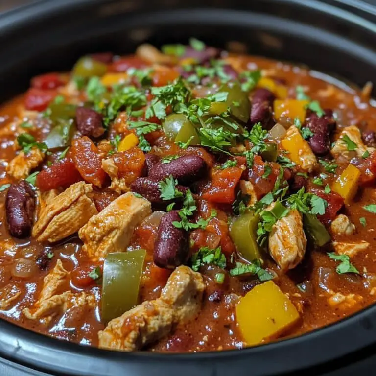 Slow Cooker Crack Chicken Chili Recipe – Easy & Delicious