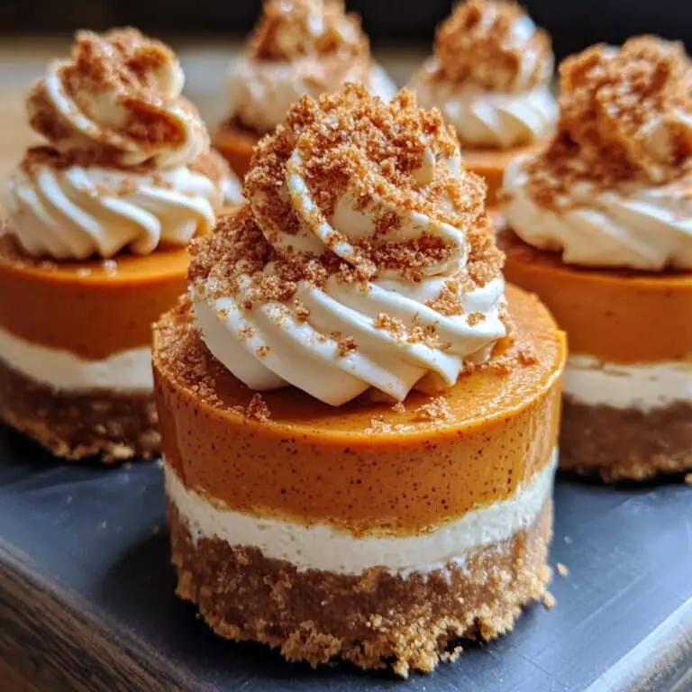 Mini Pumpkin Spice Cheesecakes Recipe