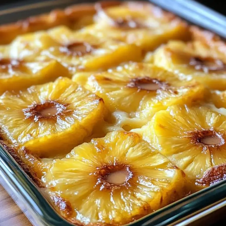 Pineapple Casserole Recipe: Sweet and Savory Delight