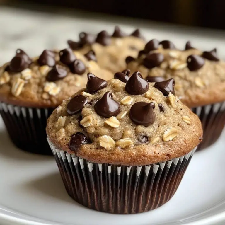 Oatmeal Chocolate Chip Muffins Recipe
