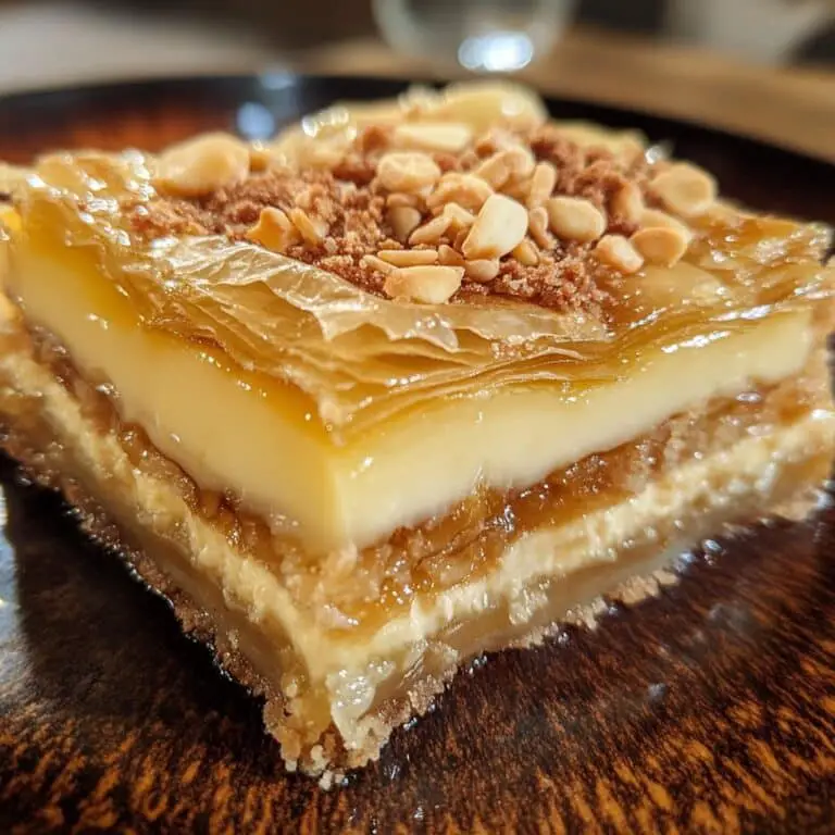 Honey Baklava Cheesecake: A Sweet Fusion Delight