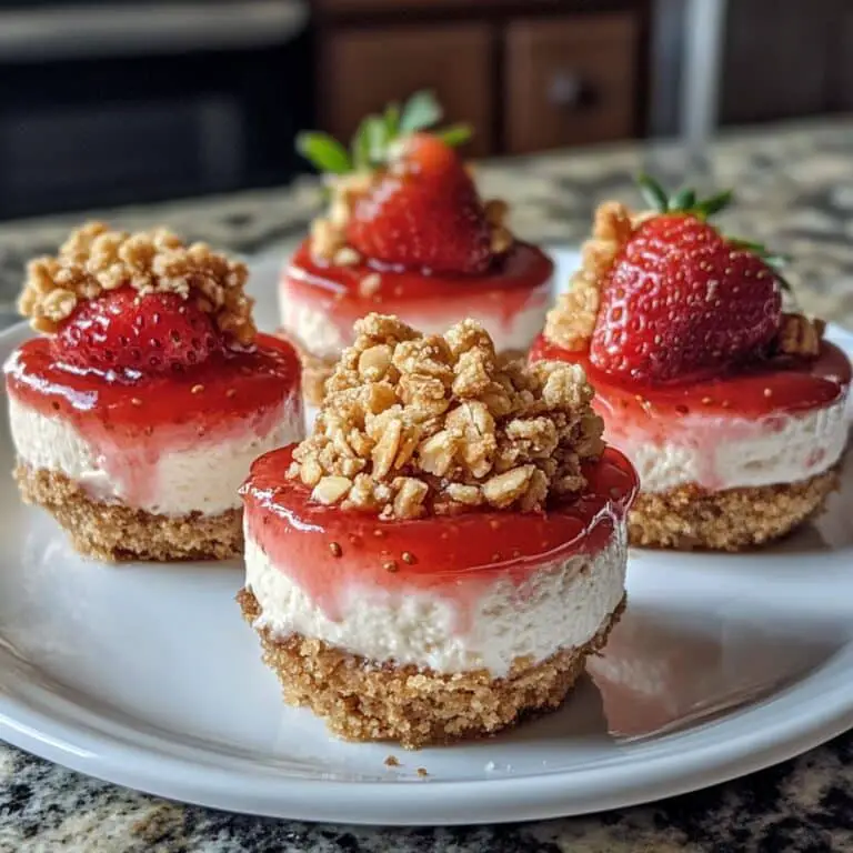 Strawberry Crunch Cheesecake Bites Recipe