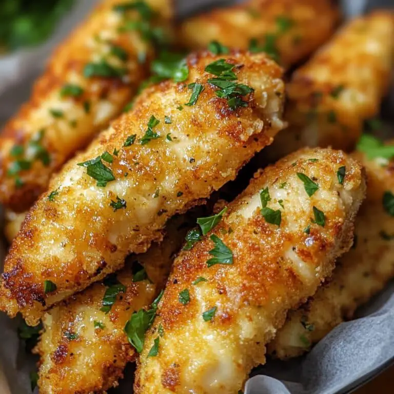 Garlic Parmesan Chicken Tenders Recipe – Delicious & Easy