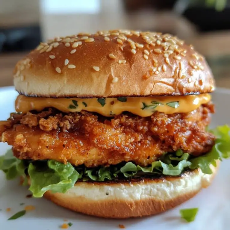 Spicy Chicken Sandwich Recipe: A Flavorful Delight
