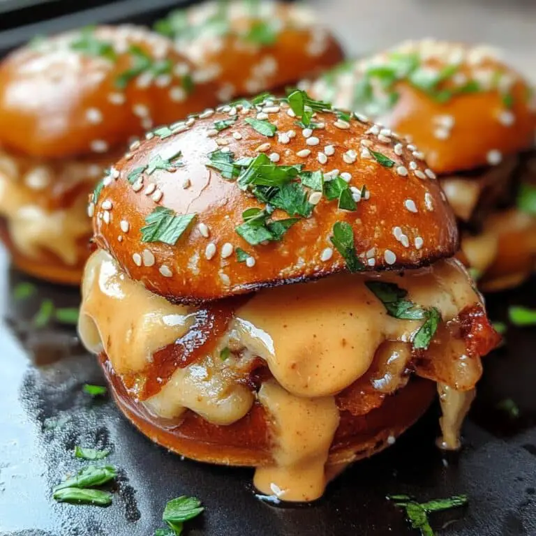 Pretzel Cowboy Sliders Recipe | Delicious & Easy