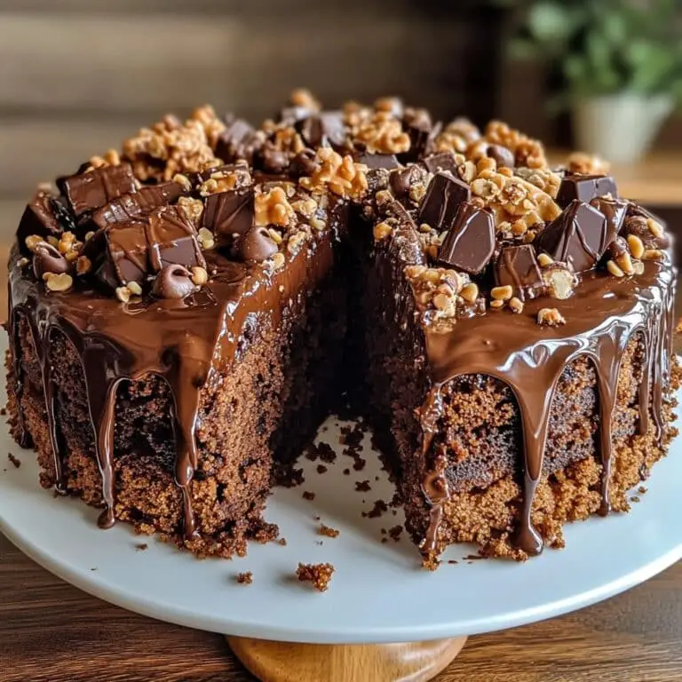 Heavenly German Chocolate Poke Cake Recipe