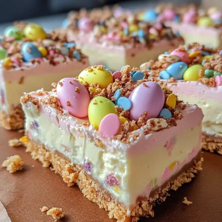 Easter Egg Cheesecake Bars – Delicious Spring Treat